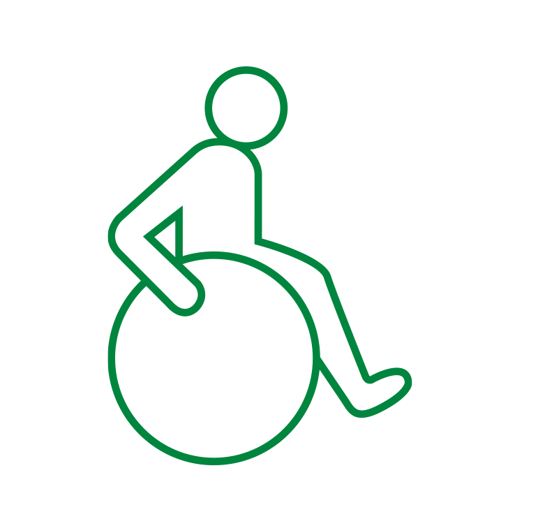 Icon Rollstuhl